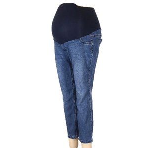 🌿Indigo Blue Maternity Straight Leg Boho Jeans [XLM]🌿
